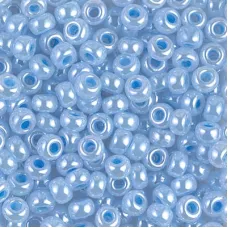 Sky Blue Ceylon Miyuki size 6/0 Colour  0524, 20g approx.