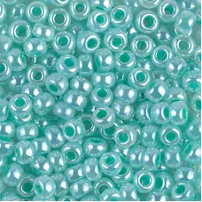 Turquoise Ceylon Miyuki size 6/0 Colour 0536, 20g approx.