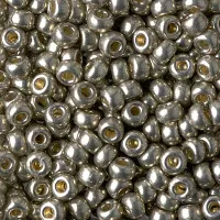 Duracoat Galvanised Light Pewter Miyuki size 6/0 Colour 4221, 20g approx.