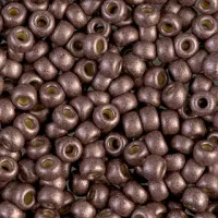 Miyuki size 6/0 Colour 4213F Duracoat Matte Galvanised Dark Mauve, 250g wholesale pack