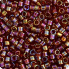 DBM0170 Amber Transparent AB, Size 10/0  Miyuki Delica Beads, Colour code -170 -...