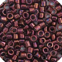 DBM0012 Raspberry Metallic, Size 10/0  Miyuki Delica Beads, Colour code -12 - Approx. 5.2g