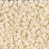 Cream Ceylon Miyuki 15/0 Seed Beads, 8.2g, Colour 594
