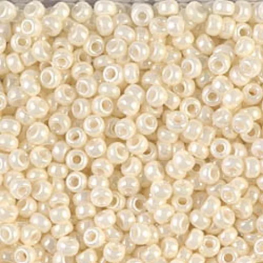Cream Ceylon Miyuki 15/0 Seed Beads, 8.2g, Colour 594