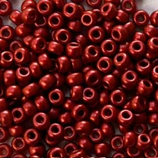 Lava Red Miyuki 11/0 Beads Colour 4591, 10gms approx.