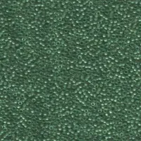 Lined Emerald Luster Miyuki 15/0 Seed Beads, 8.2g, Colour 2241