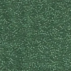 Lined Emerald Luster Miyuki 15/0 Seed Beads, 8.2g, Colour 2241