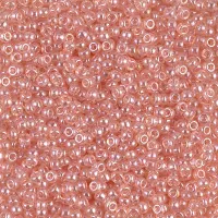Shell Pink Luster Miyuki Size 8/0 seed beads, Colour  366, 22gm