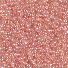 Shell Pink Luster Miyuki Size 8/0 seed beads, Colour  366, 22gm