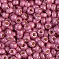 Duracoat Matte Galvanised Hot Pink Miyuki size 6/0 Colour 4210F, 20g approx.