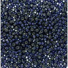 Silver Lined Dark Navy Blue Duracoat Size 8/0 seed beads,, Colour 4282, 22gm