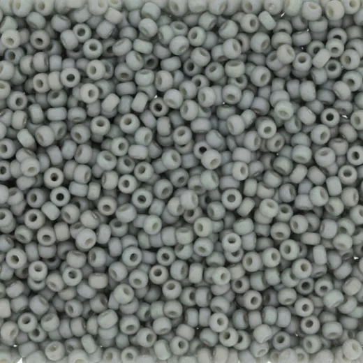 Cadet Grey Frost Opaque Glazed Rainbow, Colour 4705, Miyuki 11/0, 22g appx. Cadet Grey Frost Opaque Glazed Rainbow, Colour 4705, Miyuki 11/0, 22g appx.