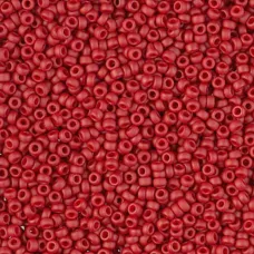 Matte Metallic Dark Maroon, Colour 2040, Miyuki 11/0, 22g approx.