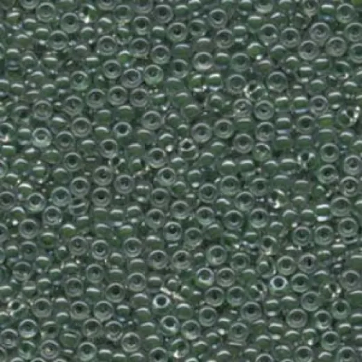 Forest Green Lined Crystal Miyuki 15/0 Seed Beads, 8.2g approx, Colour 0217 Forest Green Lined Crystal Miyuki 15/0 Seed Beads, 8.2g approx, Colour 0217