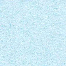 Light Aqua Ceylon Miyuki 15/0 Seed Beads, 8.2g, Colour 0522