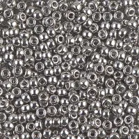 Palladium Plated  Miyuki Size 8/0 seed beads, Colour  0194, 9.8gm