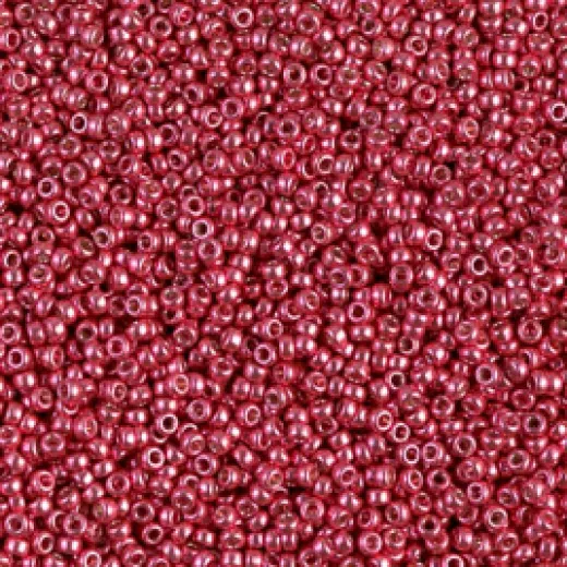 Galvanized Duracoat Light Cranberry, Colour-4211, Miyuki 15/0, 8.2g Galvanized Duracoat Light Cranberry, Colour-4211, Miyuki 15/0, 8.2g