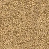 Opaque Tan Luster Miyuki 15/0 Seed Beads, 8.2g, Colour 0597