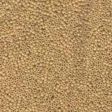 Opaque Tan Luster Miyuki 15/0 Seed Beads, 8.2g, Colour 0597