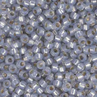 Smokey Opal Silver Lined Alabaster Miyuki Size 8/0 seed beads, Colour  0576, 22gm