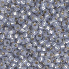 Smokey Opal Silver Lined Alabaster Miyuki Size 8/0 seed beads, Colour  0576, 22gm