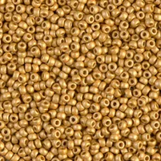 Galvanized Duracoat Matte Gold, Colour-4202F, Miyuki 11/0, 22g
