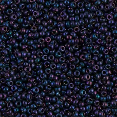 Metallic Bronze Eggplant Iris Miyuki 11/0 Seed Beads, 22g, Colour 0469