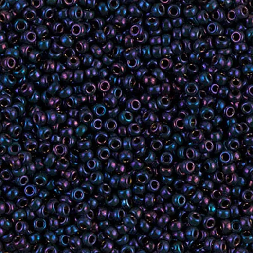 Metallic Bronze Eggplant Iris Miyuki 11/0 Seed Beads, 22g, Colour 0469 Metallic Bronze Eggplant Iris Miyuki 11/0 Seed Beads, 22g, Colour 0469