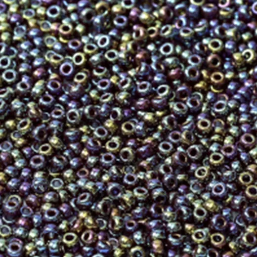 Metallic Rainbow Miyuki 11/0 Seed Beads, 22g, Colour 0477 Metallic Rainbow Miyuki 11/0 Seed Beads, 22g, Colour 0477