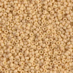 Miyuki Size 11 Seed Beads, Opaque Pear, Colour 0493, 250g Approx. 