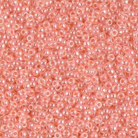 Salmon Ceylon Miyuki 8/0 Seed Beads, 22g, Colour 0539