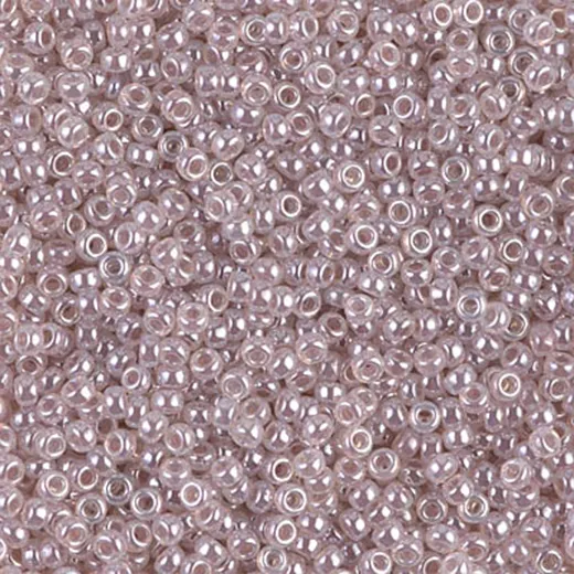 Light Mauve Ceylon Miyuki 11/0 Seed Beads, 250g, Colour 0542 Light Mauve Ceylon Miyuki 11/0 Seed Beads, 250g, Colour 0542