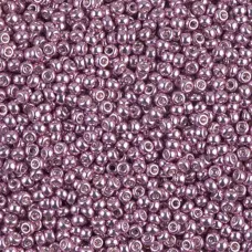 Galvanized Light Rose Miyuki 11/0 Seed Beads, 22g, Colour 1061L
