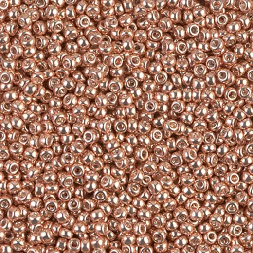 Galvanized Light Beige Miyuki 11/0 Seed Beads, 250g, Colour 1072L Galvanized Light Beige Miyuki 11/0 Seed Beads, 250g, Colour 1072L