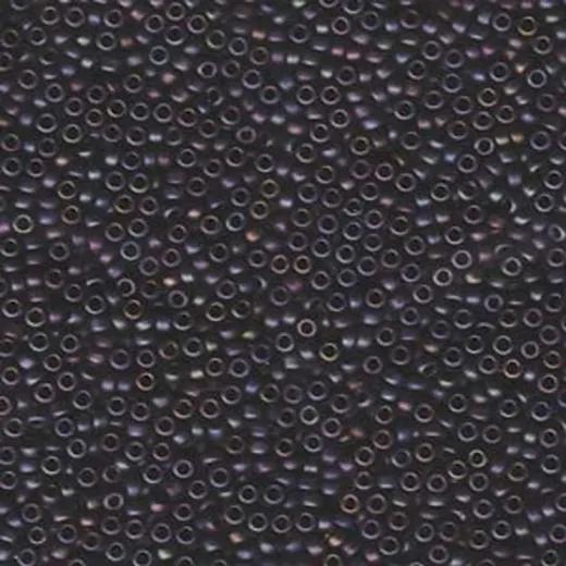 Matte Indigo Iris Miyuki 11/0 Seed Beads, Colour 2063, 22g approx. Matte Indigo Iris Miyuki 11/0 Seed Beads, Colour 2063, 22g approx.
