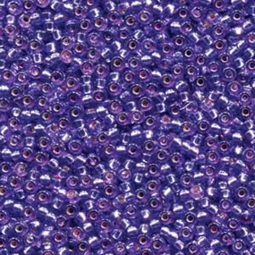 Silver Lined Dyed Lavender Duracoat, Colour 4278, Miyuki 11/0, 22g approx. Silver Lined Dyed Lavender Duracoat, Colour 4278, Miyuki 11/0, 22g approx.