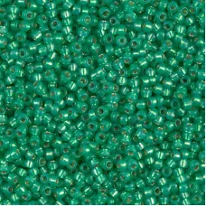 Dyed Green S/L Dyed Alabaster Miyuki Size 8/0 seed beads, Approx 22 Grams Colour...