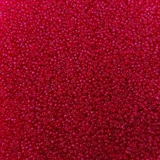 Transparent Fuchsia Miyuki size 8/0 seed beads, colour 1406, 22g pack