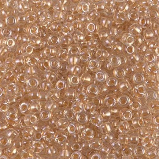 Sparkle Metallic Gold Lined Crystal Miyuki Size 8/0 seed beads, Colour 0234, 22gm