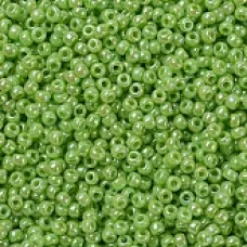 Opaque Chartreuse AB Miyuki 11/0 Seed Beads, 22g, Colour 0479