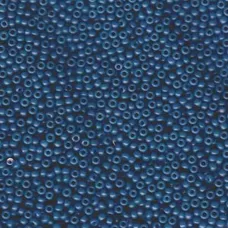 Miyuki Size 11 Seed Beads, Special Dyed Dark Teal Blue, Colour 2051, 22g Approx.