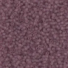 DB0765 Transparent Smoky Amethyst Matte Miyuki 11/0 Delica Beads, 5.2g approx