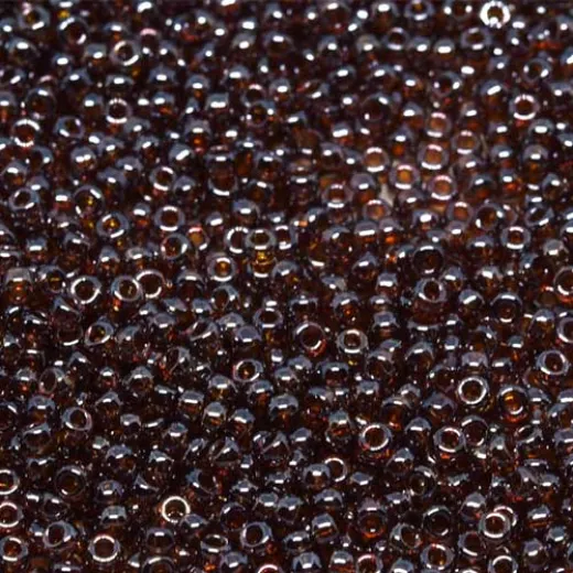 Miyuki Size 11 Seed Beads, Dark Berry Gold Luster, Colour 0327, 22g Approx. Miyuki Size 11 Seed Beads, Dark Berry Gold Luster, Colour 0327, 22g Approx.