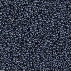 Gunmetal Matte, Miyuki 11/0 Seed Beads, Colour 2001, 250 Grams