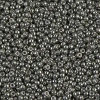 Galvanised Dark Steel, Colour-1087, Miyuki 11/0, 22g Galvanised Dark Steel, Colour-1087, Miyuki 11/0, 22g