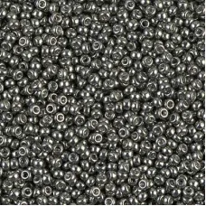Galvanised Dark Steel, Colour-1087, Miyuki 11/0, 22g Galvanised Dark Steel, Colour-1087, Miyuki 11/0, 22g