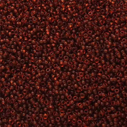 Dark Topaz, Miyuki 11/0 Seed Beads, Colour 0134, 22g Approx. Dark Topaz, Miyuki 11/0 Seed Beads, Colour 0134, 22g Approx.