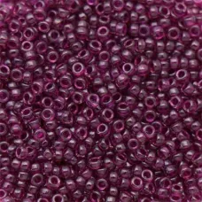 Miyuki Size 11 Seed Beads, Raspberry Luster Transparent, Colour 2236, 22g Approx...