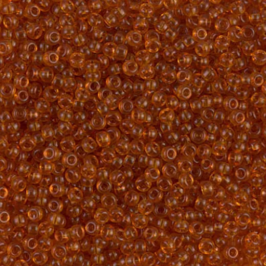 Transparent Topaz Miyuki 8/0 Seed Beads, colour 0133, 250grms