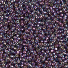 Dark Smoky Amethyst Silver Lined AB Colour-1013, Miyuki 15/0, 8.2g